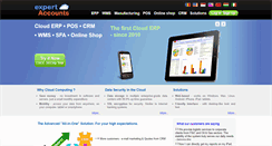 Desktop Screenshot of expertaccounts.com